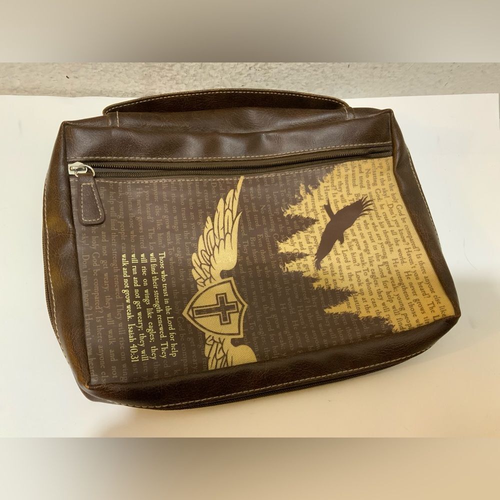 Gregg Gift Company Bible Cover brown XL